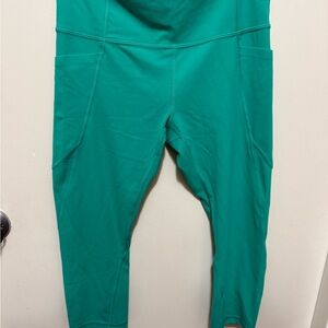Athleta Teal Performance Leggings